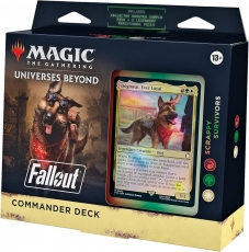 Magic The Gathering - Mazo de Commander - Fallout: Supervivientes peleones (ingls)