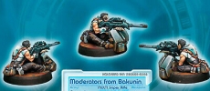 Infinity Nomads Moderators from Bakunin Multi Sniper Rifle