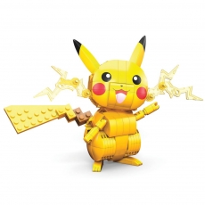 Pokmon Kit de Construccin Mega Construx Wonder Builders Pikachu 10 cm