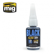 Pegamento Negro de Secado Lento