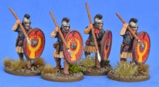 Roman Hearthguard on Foot (1 point) (4 figures) - SAGA Age of Invasions